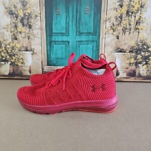 Under Armour Charge Run Strong Running Shoes, Youth US SZ 7 Y Red